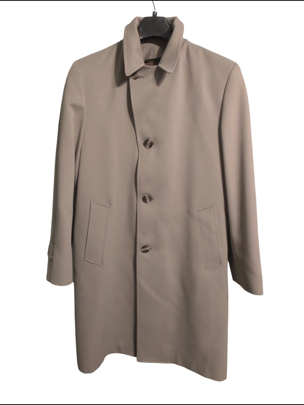 Men's Vintage Gleneagles Trench Coat Rain Stain Repellent 42 Long Nice